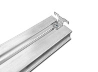 Lateral clip for tiles for aluminium joist (90°) for pedestal supports