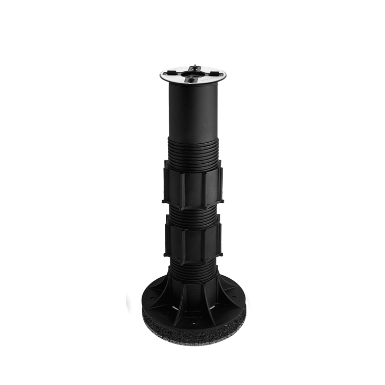 Adjustable Self-Levelling Floor Pedestal "SE SILENT" SES 11 (303-403 mm) with bi-material head