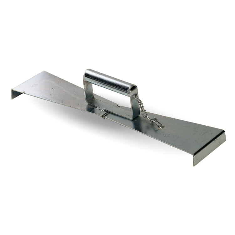 Zinc-plated litfing handle for tiles 600 x 600 mm